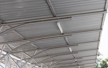 installing Crookgate Bank metal roofing